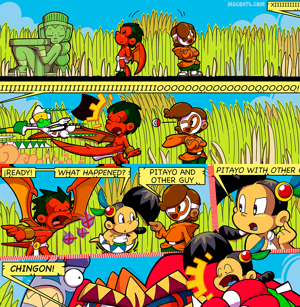 Macoatl - Episode 186, Page 1: The Pitayos 87